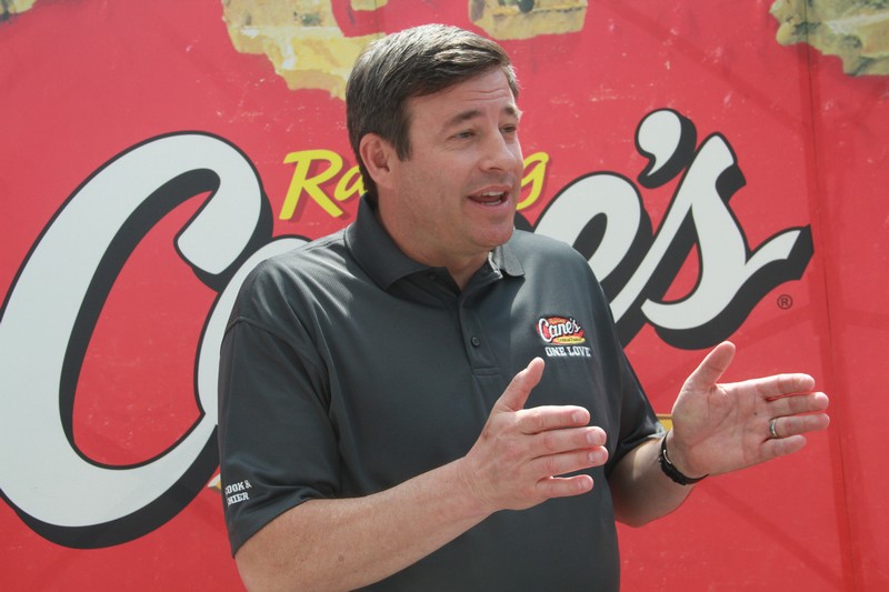 Todd Graves at Raising Cane's